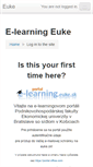 Mobile Screenshot of e-learning.euke.sk